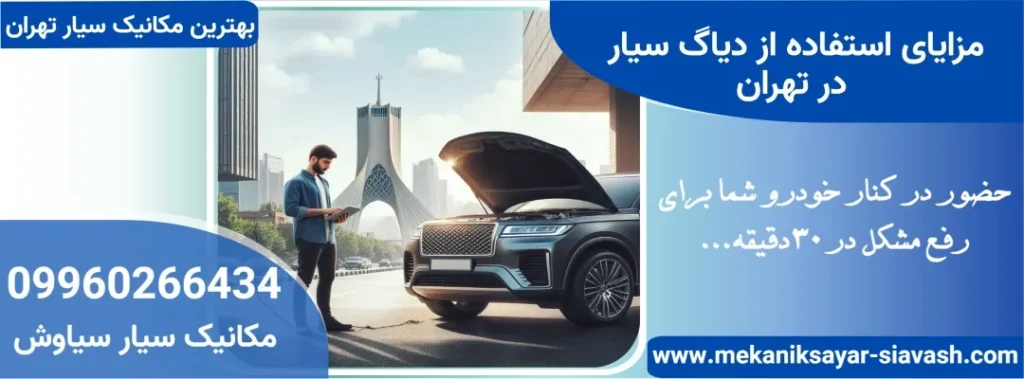 دیاگ خودرو در غرب تهران