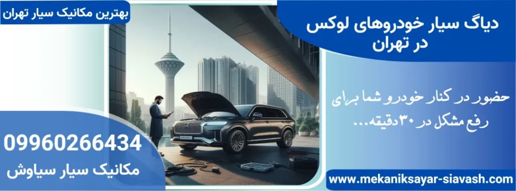 دیاگ خودرو در غرب تهران