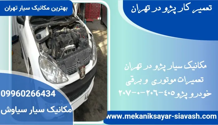 تعمیرکار پژو در تهران