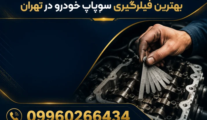 فیلرگیری سوپاپ خودرو در تهران