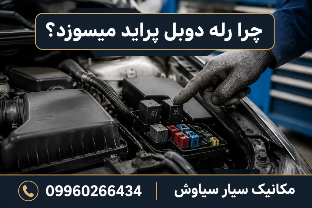 چرا رله دوبل پراید میسوزد؟