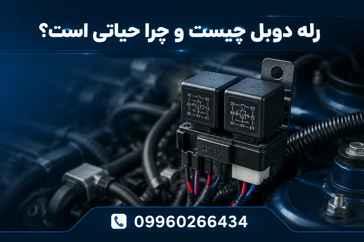 چرا رله دوبل پراید میسوزد؟
