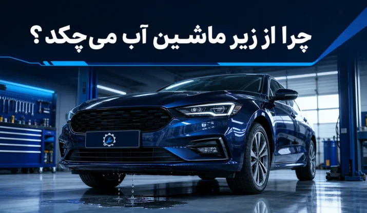 چرا از زیر ماشین آب می‌چکد؟ (بررسی علت نشت آب هنگام روشن بودن کولر)