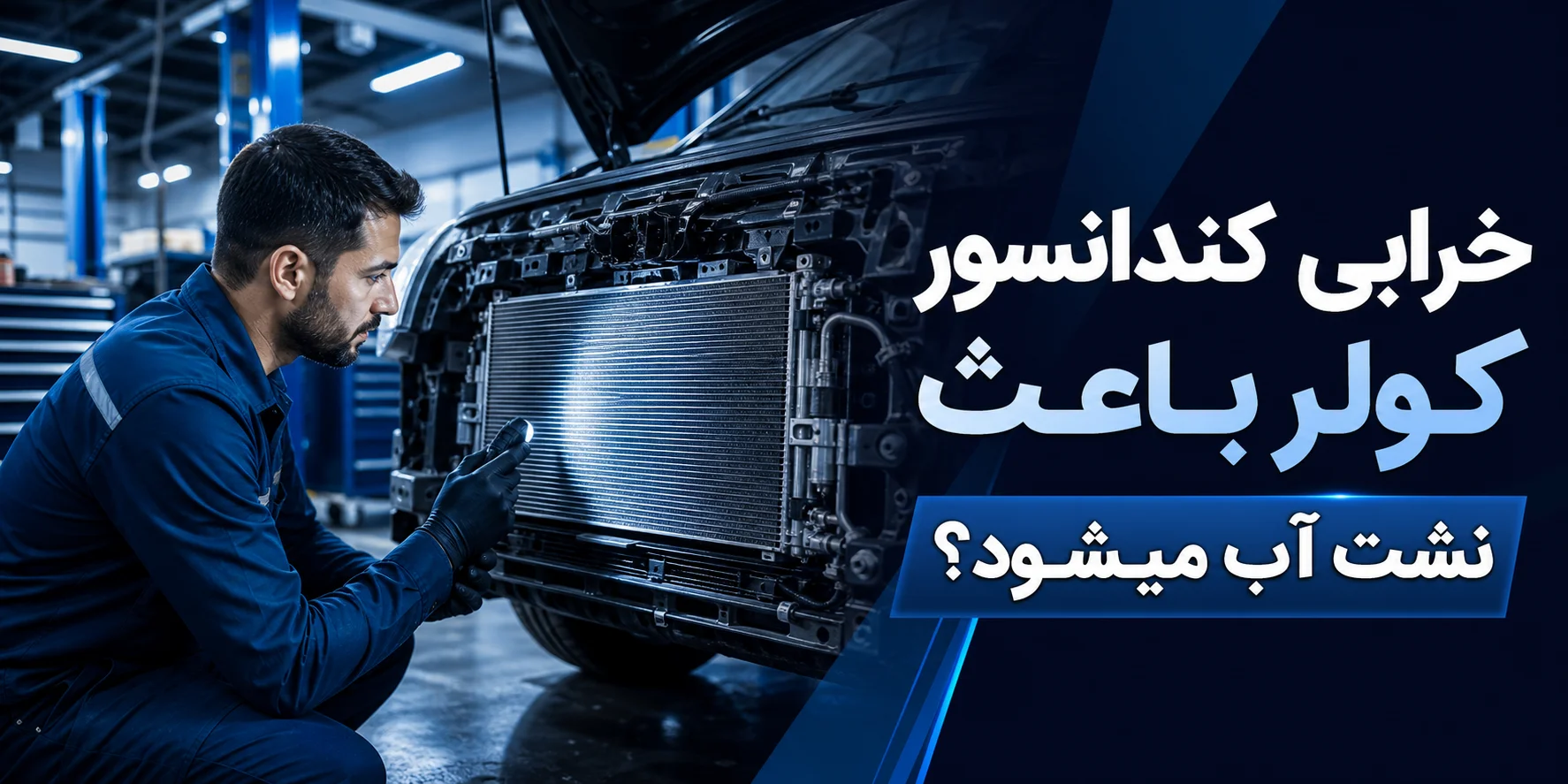 چرا از زیر ماشین آب می‌چکد؟ (بررسی علت نشت آب هنگام روشن بودن کولر)